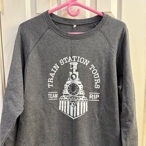 Gray Train Station Tours Sweatshirt